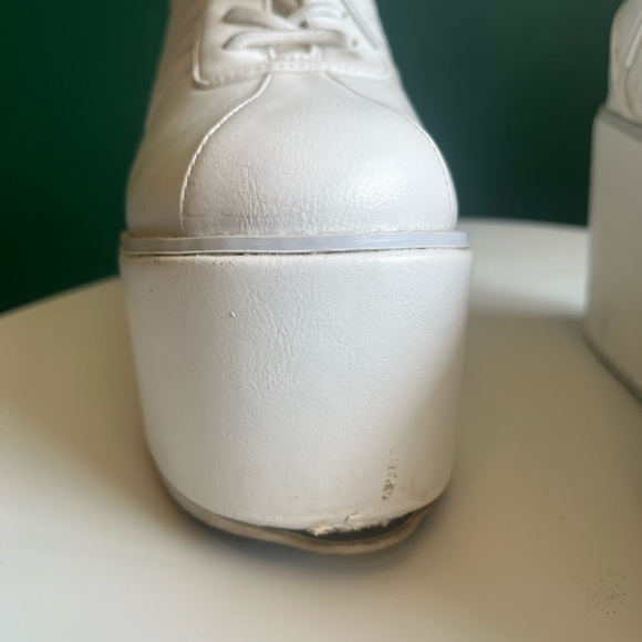 White Platform Sneakers HaraJuku:CS T&P - Picture 9 of 11